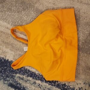 Lululemon Wunder Train Longline Bra Fade *Medium Support, C/D CupOrange Frappe